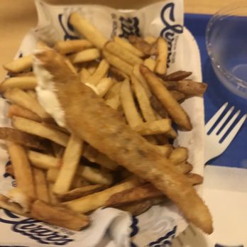 Ivar's Seafood Bar - One piece of cod fish - Seafood Near Me - Edmonds, Washington Ivar's Seafood Bar - One piece of cod fish - Seafood Near Me - Edmonds, Washington