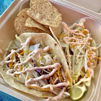 Nalu's - Shrimp tacos 3.5/5 - Food Stands Near Me - St. Augustine, Florida