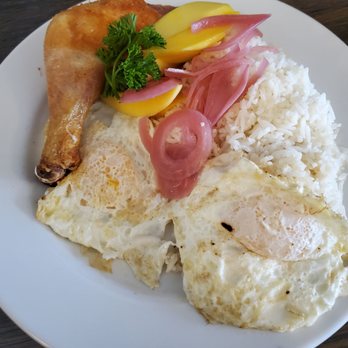 Sue’s Place - Fried chicken Filipino breakfast with eggs and garlic fried rice! - Breakfast & Brunch Near Me - Pinole, California Sue’s Place - Fried chicken Filipino breakfast with eggs and garlic fried rice! - Breakfast & Brunch Near Me - Pinole, California