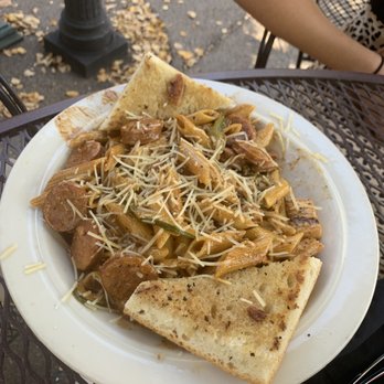 Flat Branch Pub & Brewing - Sausage and chicken bayou pasta - American Near Me - Columbia, Missouri Flat Branch Pub & Brewing - Sausage and chicken bayou pasta - American Near Me - Columbia, Missouri