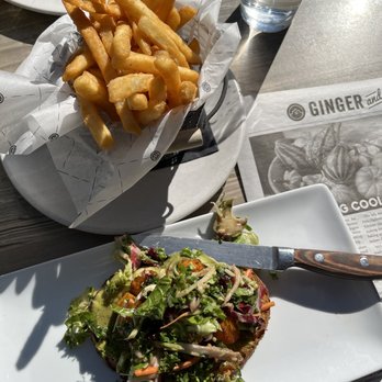 Ginger and Baker - Butternut Avocado Toast with a side of fries - Cafes Near Me - Fort Collins, Colorado