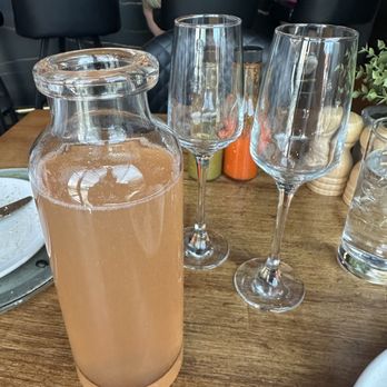Sage Leaf - Gauva Mimosa carafe - New American Near Me - Reno, Nevada