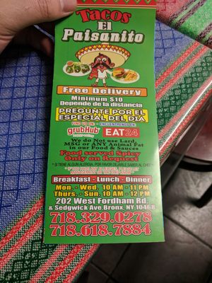 Taco's El Paisanito by null