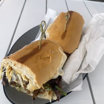 Julia & Henry's - Steak Sandwich from Luncheria Cafe - Food Court Near Me - Miami, Florida Julia & Henry's - Steak Sandwich from Luncheria Cafe - Food Court Near Me - Miami, Florida