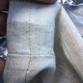 Sanda Cleaners - This is supposed to be the closest they could match a thread color? And then proceed to charge me $30 for it? For a straight hem? - Sewing & Alterations Near Me - Mill Creek, Washington