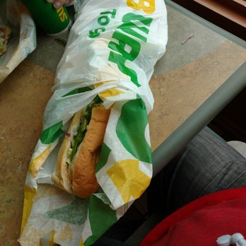 Subway - a sandwich wrapped in a paper bag - Fast Food Near Me - Richmond, Virginia
