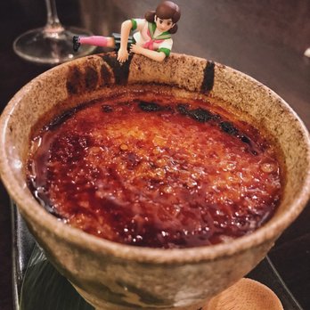 Kinjiro - Sake cream brûlée - Izakaya Near Me - Los Angeles, California Kinjiro - Sake cream brûlée - Izakaya Near Me - Los Angeles, California