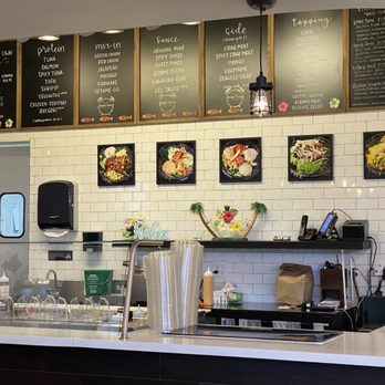 Poke Time - Inside.  Where the magic happens by placing your order - Poke Near Me - Plano, Texas