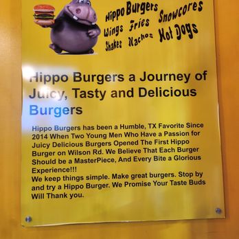 Hippo Burgers - Bio - Burgers Near Me - Houston, Texas