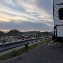 Earhart Campground - Where bath house was from our camper if needed
