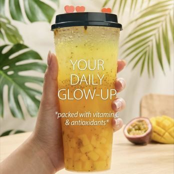 Coffee Factory - Passion Fruit with Mango Jelly and Chia - Coffee & Tea Near Me - Westminster, California