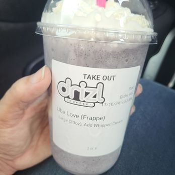 Drizl Coffee - Ube frappe - Coffee & Tea Near Me - Rowlett, Texas