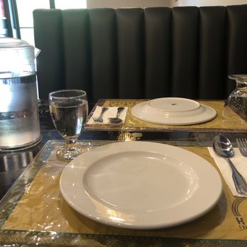 Kaanchi Indian Cuisine - Beautiful place setting with sari material - Indian Near Me - Thorndale, Pennsylvania Kaanchi Indian Cuisine - Beautiful place setting with sari material - Indian Near Me - Thorndale, Pennsylvania