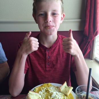 White House Grill - This 11 year old loves his chicken curry ravioli! - Mediterranean Near Me - Post Falls, Idaho
