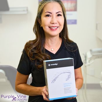 Purple Vine Dental - We are a Platinum Plus provider of Invisalign - this means that we have successfully treated hundreds of Invisalign cases over the years! - General Dentistry Near Me - Los Angeles, California Purple Vine Dental - We are a Platinum Plus provider of Invisalign - this means that we have successfully treated hundreds of Invisalign cases over the years! - General Dentistry Near Me - Los Angeles, California