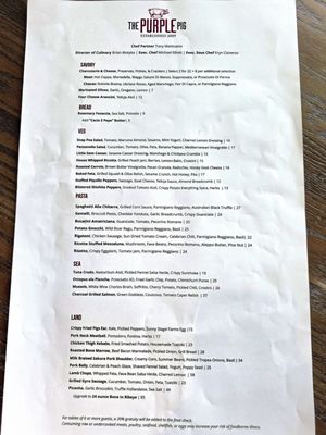 Menu photo 2 The Purple Pig Oak Brook, IL