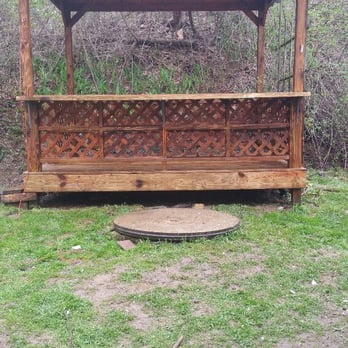 Kendrick Properties - Gazebo after pressure washing - General Contractors Near Me Kendrick Properties - Gazebo after pressure washing - General Contractors Near Me