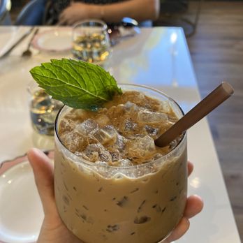 Breaking Dawn Brunch - Vietnamese Coconut Coffee - very strong, but great if you love sweet coffee! - Breakfast & Brunch Near Me - Los Gatos, California Breaking Dawn Brunch - Vietnamese Coconut Coffee - very strong, but great if you love sweet coffee! - Breakfast & Brunch Near Me - Los Gatos, California