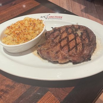 LongHorn Steakhouse - Outlaw Ribeye w/ Steakhouse Mac & Cheese - Steakhouses Near Me - Whitehall, Pennsylvania