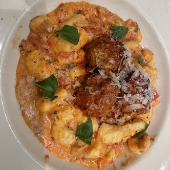 Nordstrom Grill - Gnocchi with chicken meatballs. Excellent, but filling! - New American Near Me - Salt Lake City, Utah Nordstrom Grill - Gnocchi with chicken meatballs. Excellent, but filling! - New American Near Me - Salt Lake City, Utah