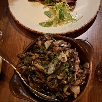 Arnette's Chop Shop - Roasted Elijay mushrooms with Vidalia onions - Steakhouses Near Me - Brookhaven, Georgia