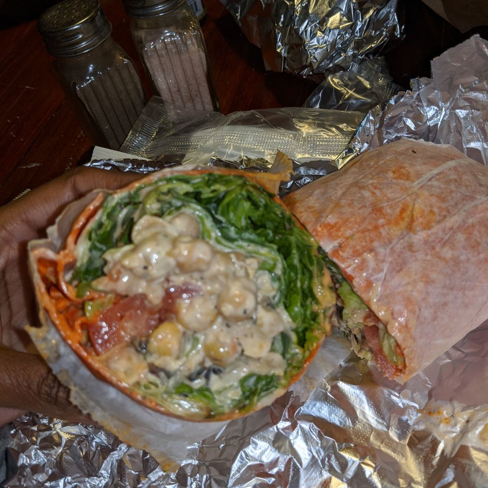 Green Love Kitchen - Spicy vegan tuna wrap - Vegan Near Me - Lithonia, Georgia Green Love Kitchen - Spicy vegan tuna wrap - Vegan Near Me - Lithonia, Georgia