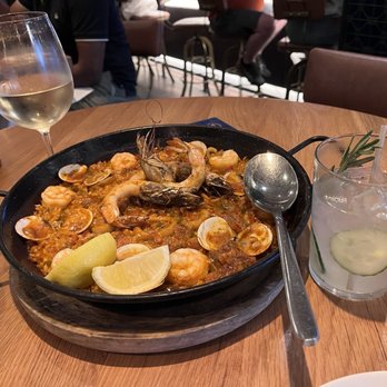 Bulla Gastrobar - Seafood Paella - Spanish Near Me - Plano, Texas