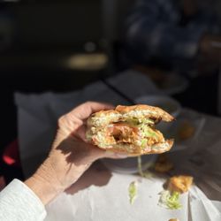 Cooter Brown's Seafood & Sandwich Shop - Shrimp po boy
