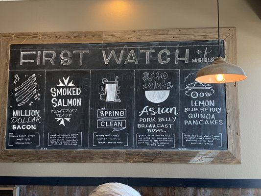Menu photo 5 First Watch Murfreesboro, TN
