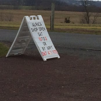 Graceful Glen Alpacas - Sign out front - Accessories Near Me - Telford, Pennsylvania Graceful Glen Alpacas - Sign out front - Accessories Near Me - Telford, Pennsylvania