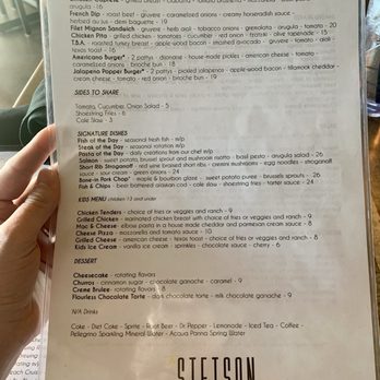 The Stetson Social - Menu - Cocktail Bars Near Me - Peoria, Arizona The Stetson Social - Menu - Cocktail Bars Near Me - Peoria, Arizona