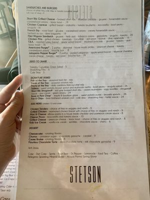 Menu photo 1 The Stetson Social Peoria, AZ Menu photo 1 The Stetson Social Peoria, AZ