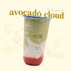 Treata Tea Shoppe - Avocado cloud with no topping