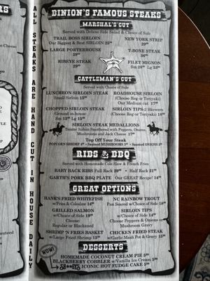 Menu photo 3 Binion's Roadhouse Hendersonville, NC Menu photo 3 Binion's Roadhouse Hendersonville, NC