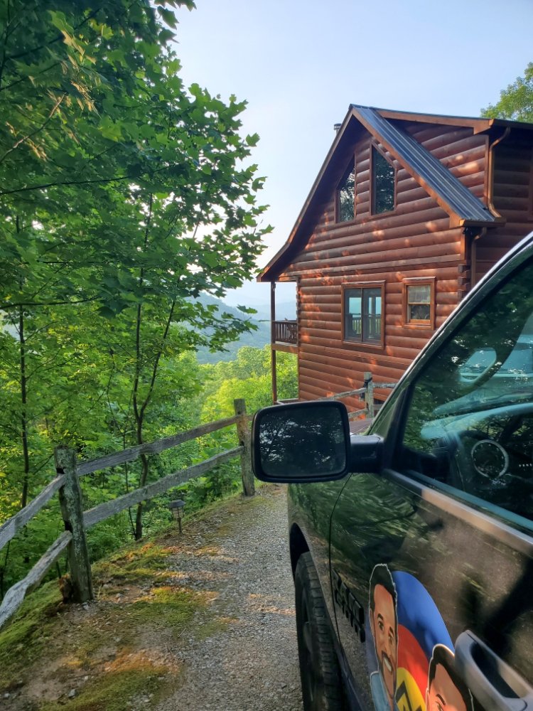 Slide of Tom and Jerry's Roofing