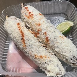 Grilled Mexican corn