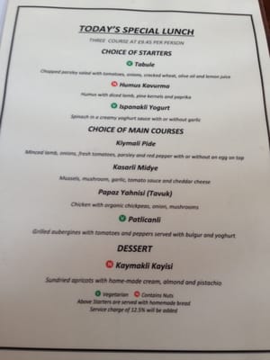 Menu photo 1 Tas Pide London, XGL