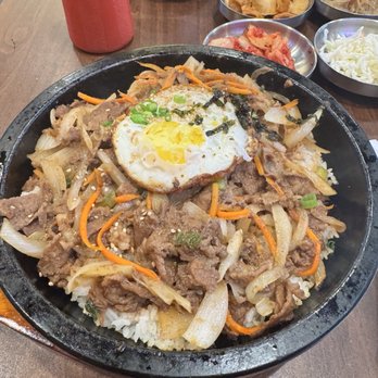 Shin’s Tofu - 4. Hot Stone Pork Bulgogi Dupbab Bowl - Korean Near Me - San Jose, California Shin’s Tofu - 4. Hot Stone Pork Bulgogi Dupbab Bowl - Korean Near Me - San Jose, California