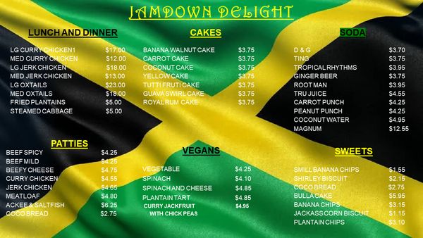 Menu photo 1 Jamdown Delight North Canton, OH Menu photo 1 Jamdown Delight North Canton, OH