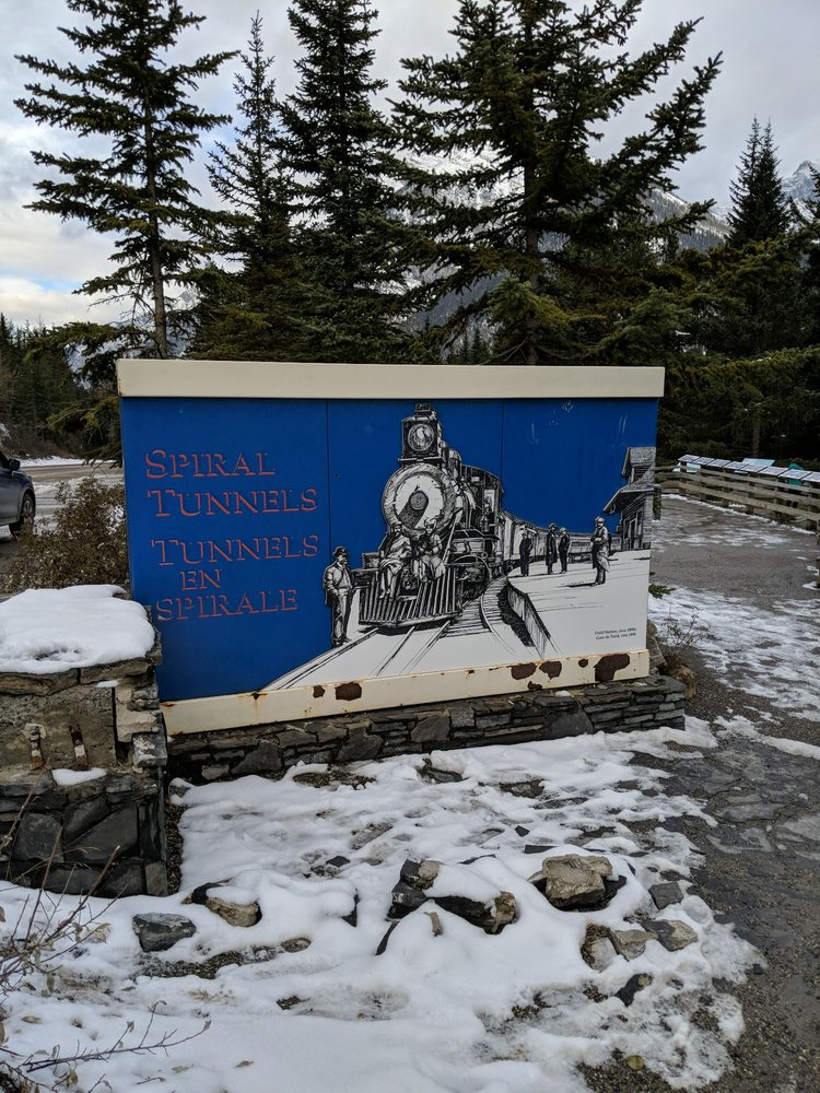 SPIRAL TUNNELS TransCanada Hwy, Field, British Columbia, Canada
