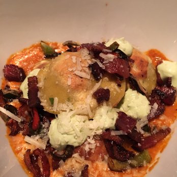Gather in Jackson Hole - Lamb ravioli - New American Near Me - Jackson, Wyoming