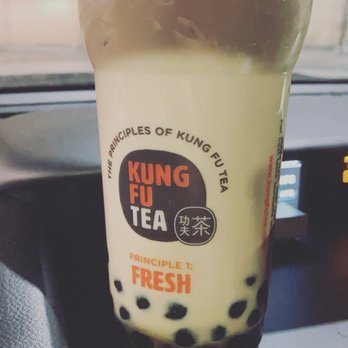 Kung Fu Tea - An Kung Fu milk with bubble - Bubble Tea Near Me - Riverside, California