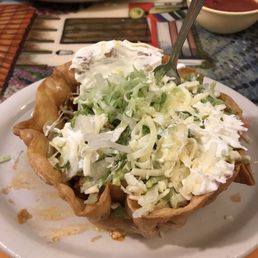 Chicken Fajita Taco Salad