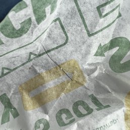 Pulled out of the mayo in my sandwich Pulled out of the mayo in my sandwich
