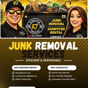 EJ Dumpster Services - Dumpster Rental Near Me EJ Dumpster Services - Dumpster Rental Near Me