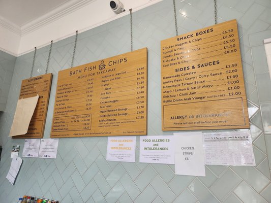 Menu photo 1 Bath Fish & Chips Bath, BAS