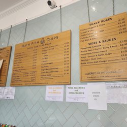 Bath Fish & Chips - Menu