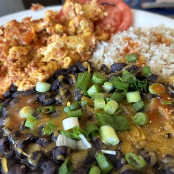 Heirloom Bakery - Chorizo scramble with black beans and brown rice - Bakeries Near Me - South Pasadena, California