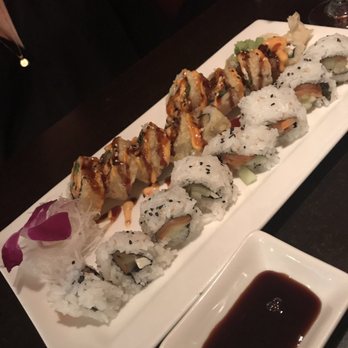Sushi One - Philly roll and one with tempura shrimp - Sushi Bars Near Me - Raleigh, North Carolina Sushi One - Philly roll and one with tempura shrimp - Sushi Bars Near Me - Raleigh, North Carolina