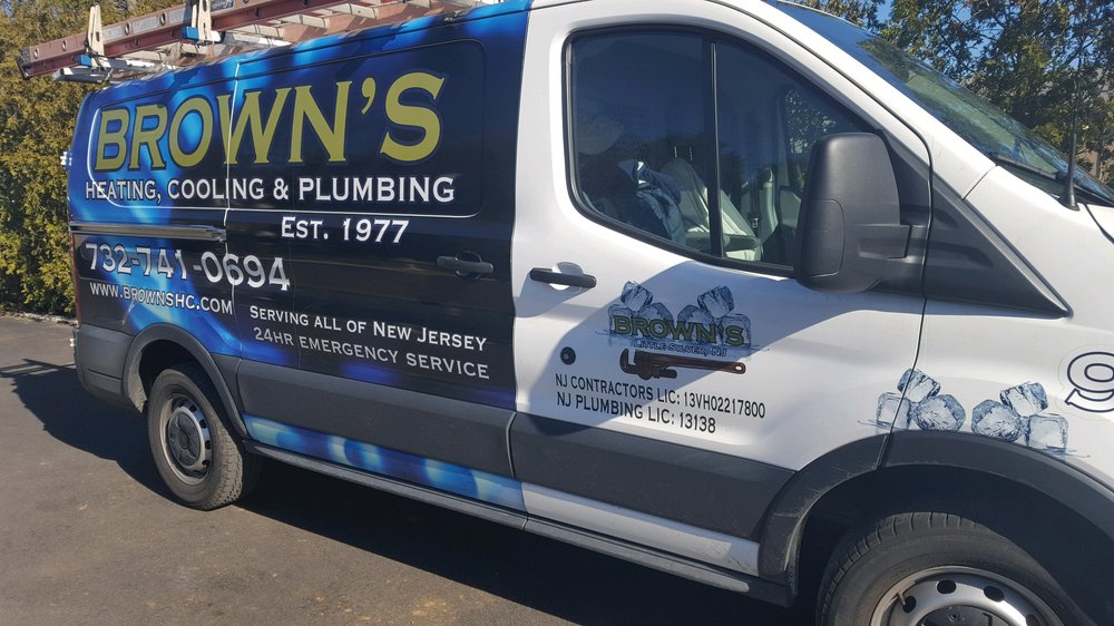 Slide of Brown's Heating, Cooling & Plumbing